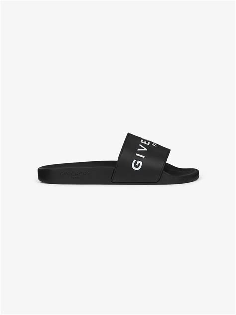 givenchy rubber slides sizing|givenchy sandals.